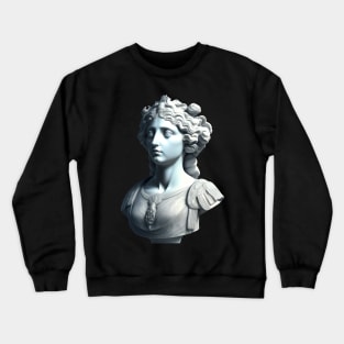 Goddess Minerva Bust Crewneck Sweatshirt